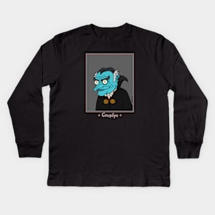 Grandpa (The Munsters) Kids Long Sleeve T-Shirt